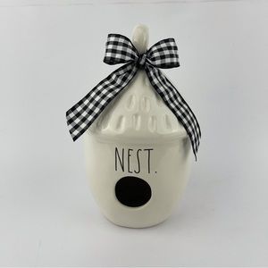 Rae Dunn Birdhouse Nest